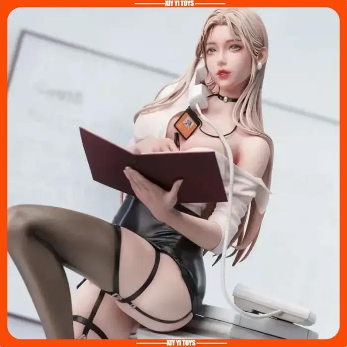 Figurine de secrétaire privée anime Hot Beautiful Girl, modèle de collection, décorations de bureau, cadeau, jouets pour garçons