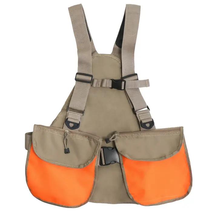 Offre spéciale sac de jeu de chasse professionnel Orange et camouflage confortable qualitativement exécupéré gilet