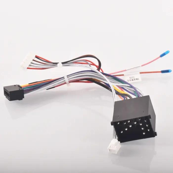 Adaptateur de câble de faisceau de câblage stéréo d'autoradio Android 16 broches pour BMW E46 série 3 E39