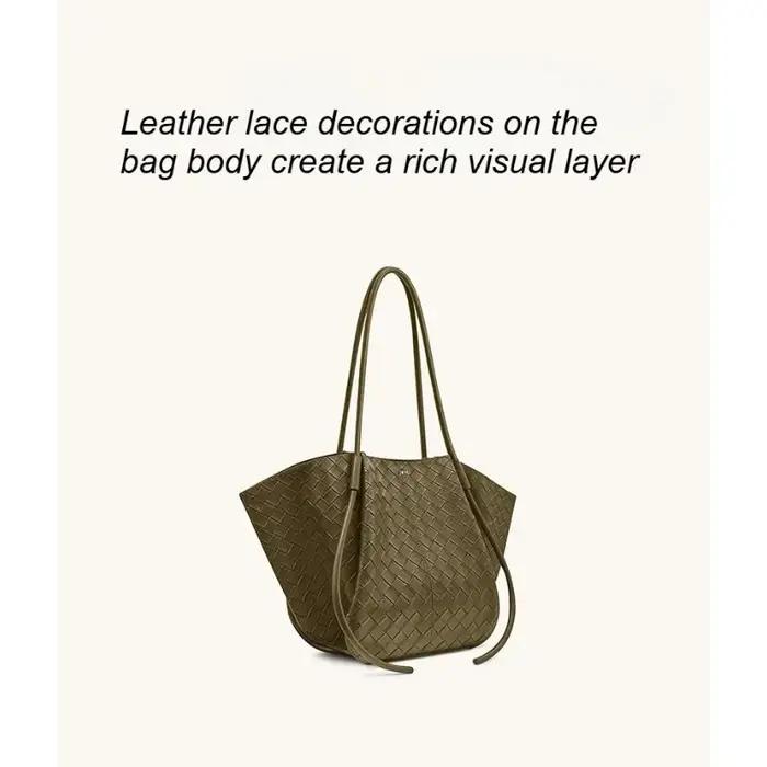 JW PEI Sac fourre-tout de luxe texturé pour femme Nala, sac à bandoulière multifonctionnel grande ca