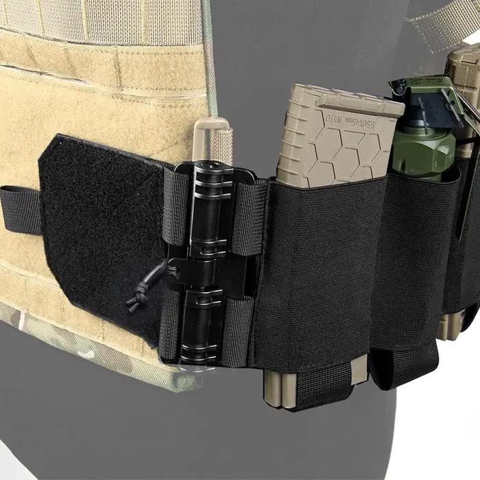 Tactical Cummerbund Waist Cover FCSK Vest Homme Triple Magazines Pochettes Couverture Universelle Occasions Spéciales