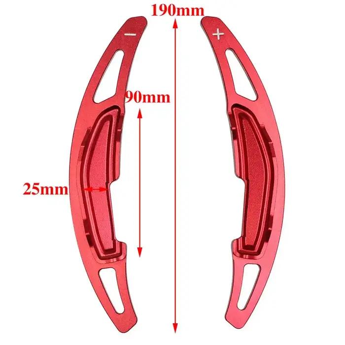 Pour BMW M2 F87 M3 F80 M4 F82 M6 F06 F12 2016 2017 manettes de vitesse au volant Extension de palett