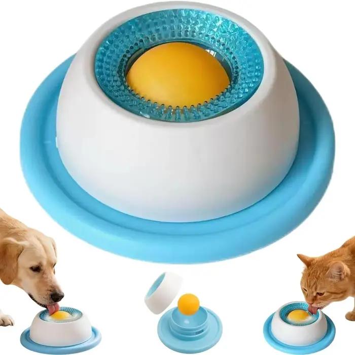 Gamelle Anti-Choc en Plastique Robuste Jouet Interactif pour Chiens et Chats Occasions Spéciales