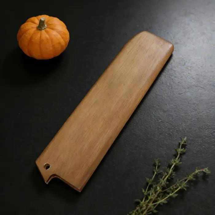 Gaine de couteau en bois de noyer de haute qualité