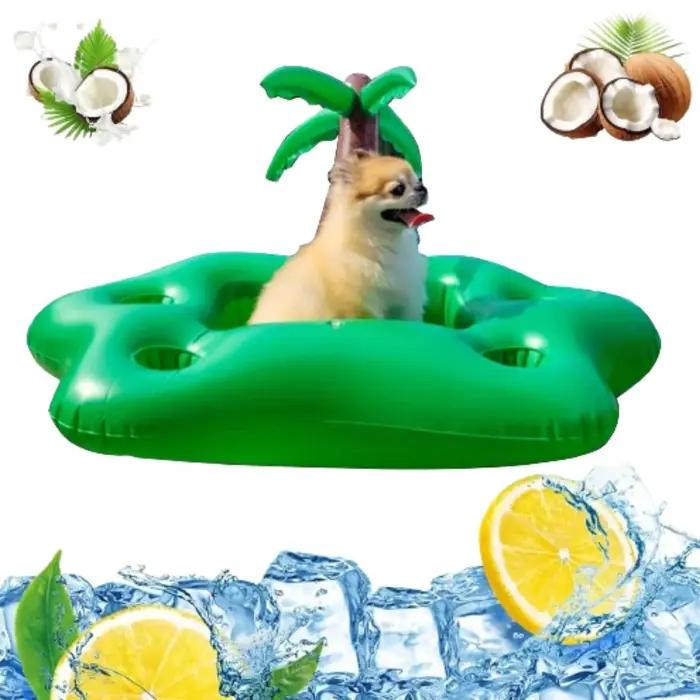 Flotteur gonflable multi-rôle pour piscine de chien