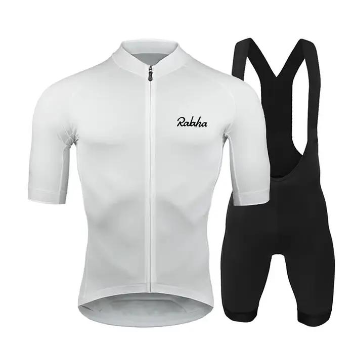 Ensemble de maillots de cyclisme, vêtements d'été pour équipe de VTT, uniforme à manches courtes, combinaison de triathlon, Ropa De Hombre, vêtements de cyclisme pour hommes