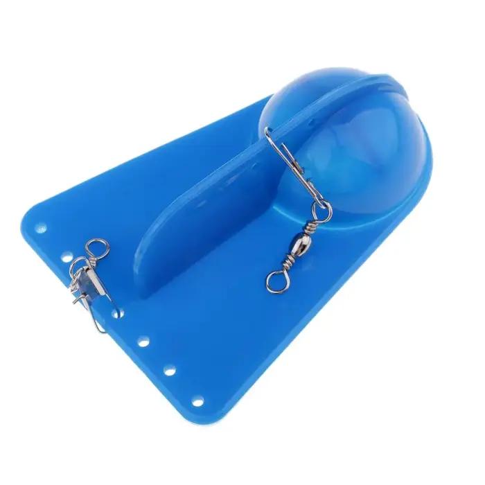 Planche de plongée à la traîne paravane pour pêcheurs, plomb de plomb, durables et personnalisables en blanc, bleu ou noir