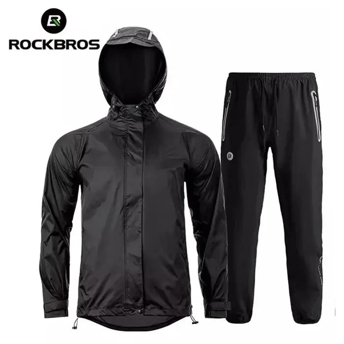 Manteau de pluie à capuche de cyclisme