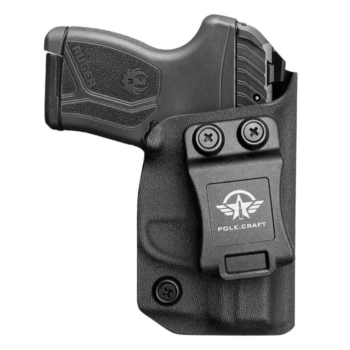 POLE.CRAFT Étui Ruger LCP MAX IWB Kydex pour Ruger LCP MAX.380 - Étui dissimulé à ceinture intérieur