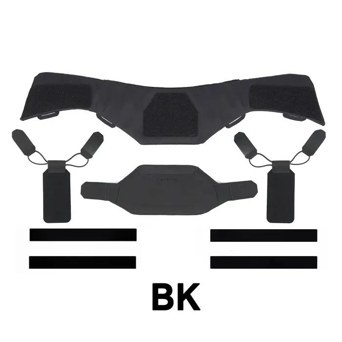 Protège-cou tactique DMGear pour gilet - Collier de protection chasse airsoft compatible Jpc Avs Fcsk