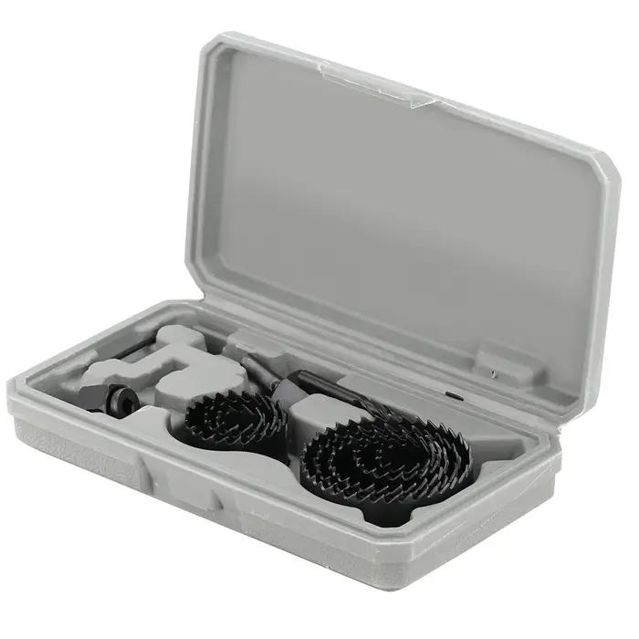 Kit Scie Cloche 8/11/16 Pièces 19-127mm Foret Couronne Bois PVC Plastique Outillage Menuiserie Perçage