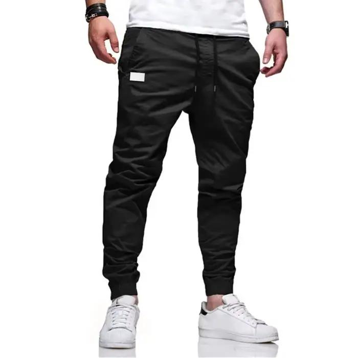 Pantalon cargo chasse homme multi-poches - Sweatpants jogger harem pour activités outdoor tactiques