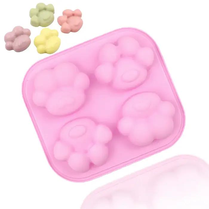 Moule en os De patte De chien, friandises glacées pour animaux De compagnie, moule en Silicone impri