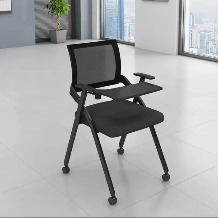 Chaise de formation pliable avec tablette d'écriture, table et chaises intégrées, pour salle de réun