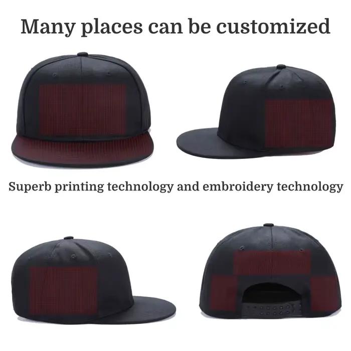 Casquette personnalisable avec logo brodé pour hommes et femmes, casquette de baseball réglable, accessoire de mode unique pour occasions spéciales