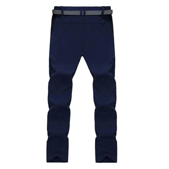 Pantalon cargo tactique imperméable homme été - Séchage rapide pour randonnée pêche camping