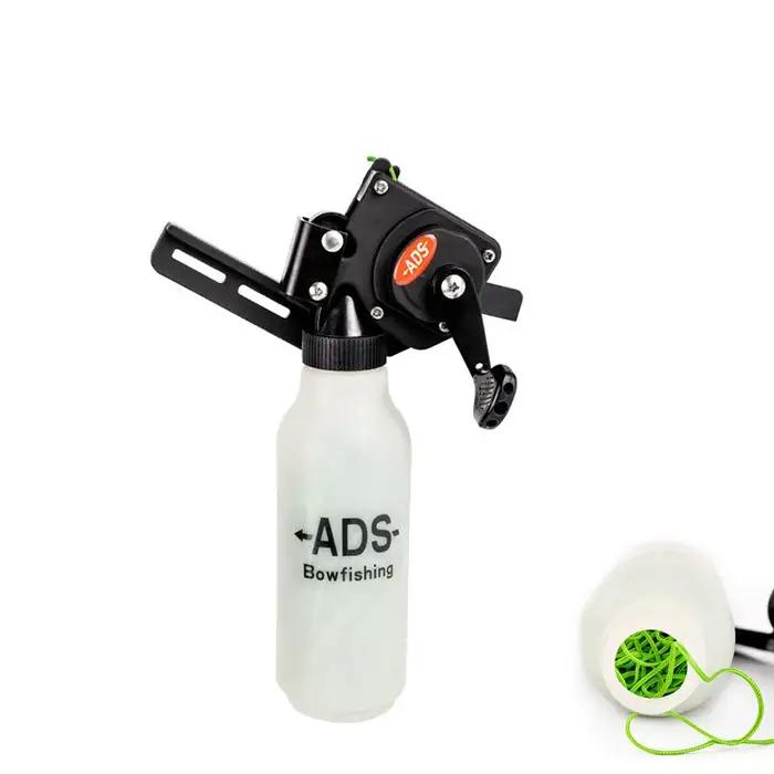 Moulinet de pêche à l'arc avec corde de pêche de 40m, arc recourbé composé, accessoires d'arc et de