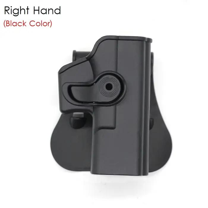 Étui tactique pour arme à feu à porter à la jambe, droit/gauche, pour la chasse, avec ceinture de ma