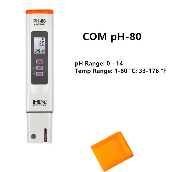 Testeur de température numérique ORP PH TDS étanche avec étalonnage automatique