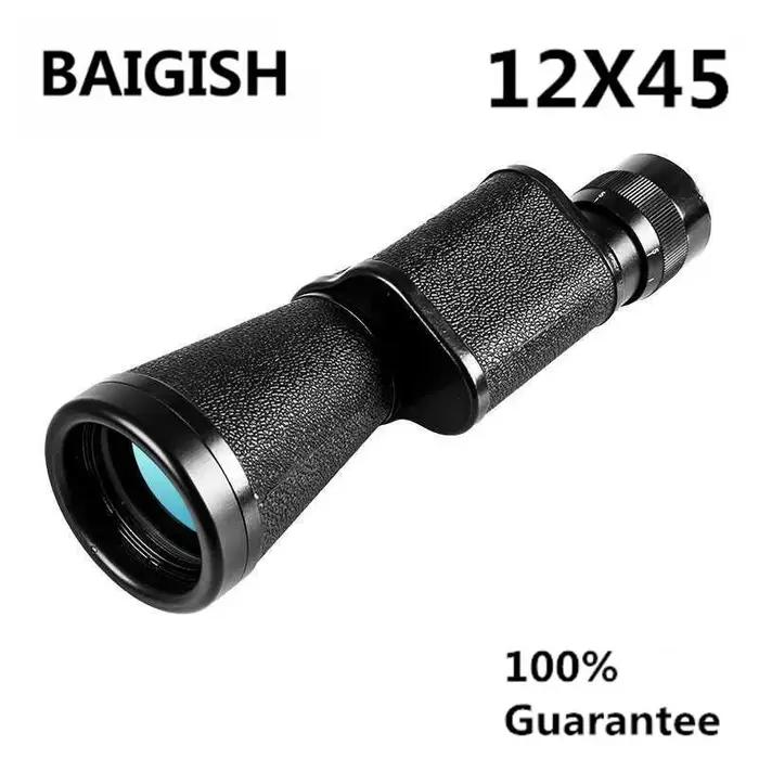Monoculaire militaire métal 8x30/10x40/12x45 HD - Télescope portable mini capitaine pirates longue-vue