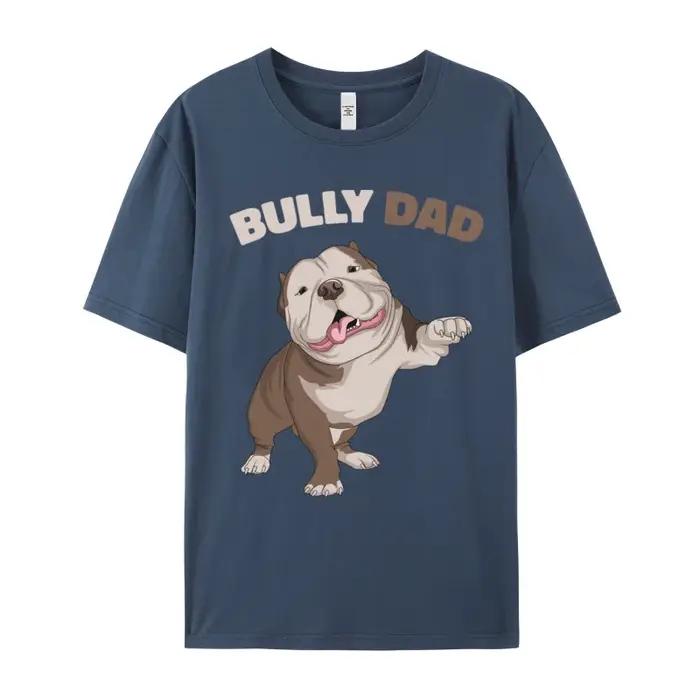 American Bully-T-shirt en coton à manches courtes et col rond