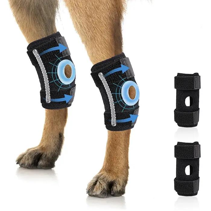 Genouillères de soutien pour chiens de récupération post-opératoire, protection articulaire et maintien du confort pour chiens de différentes races et tailles