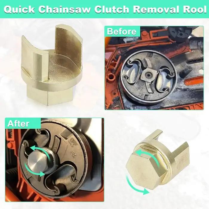 Outil de démontage d'embrayage Besdupa pour tronçonneuses Husqvarna 340 345 346 350 351 353 445 450 455 460 et 502 pour professionnels et bricoleurs