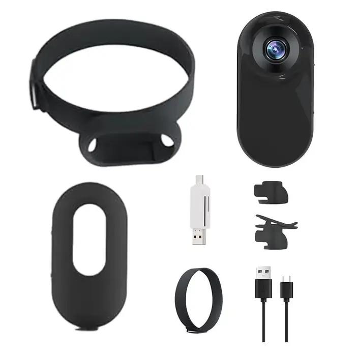 Collier de suivi de chien Hd 1080P, caméra sans fil pour chat, caméra de Sport/Action avec enregistr