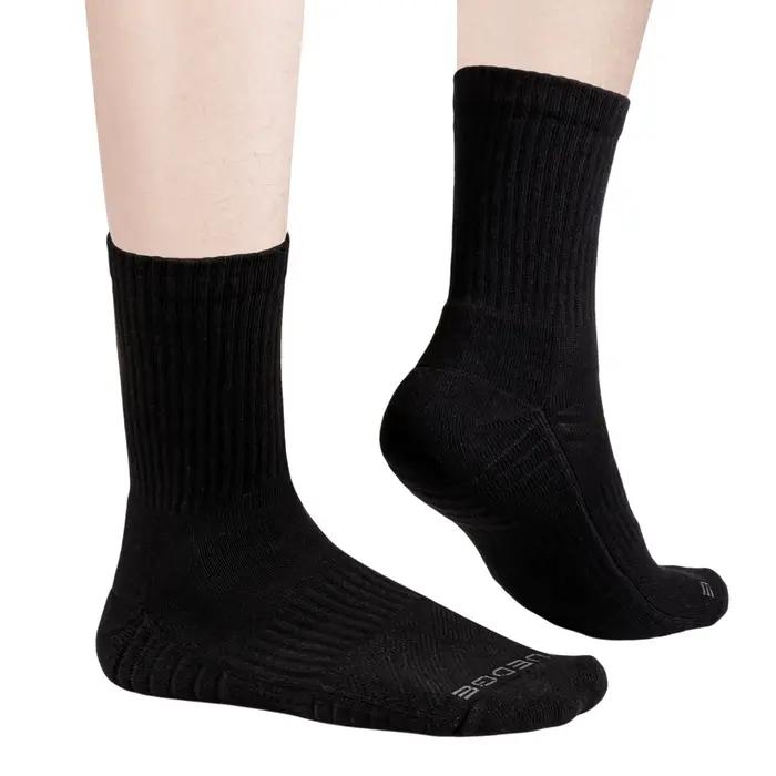 Chaussettes randonnée homme épaisses YUEDGE - Coton respirant rembourré pour chasse et trekking EU 37-46