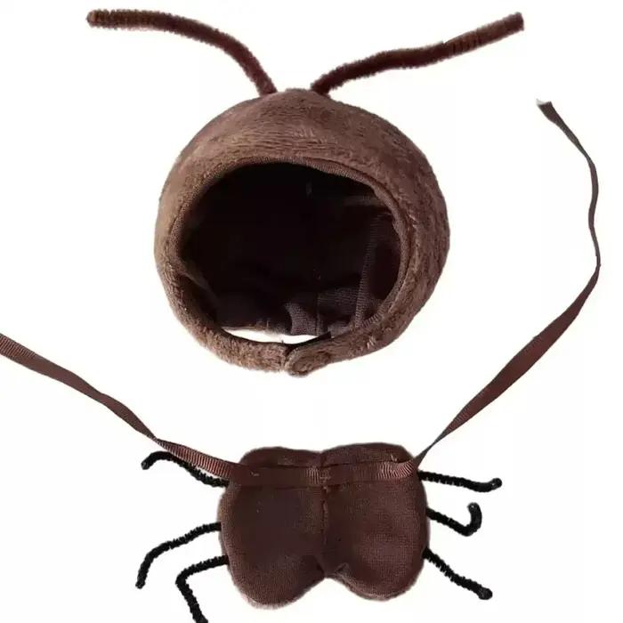 Vêtements de poupée en coton cafard 10cm, joli costume, vêtements de poupée, tenue créative et amusante, ensemble d'habillage, accessoires de poupée