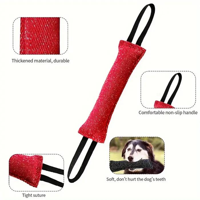 Bâton de morsure d'entraînement pour chien