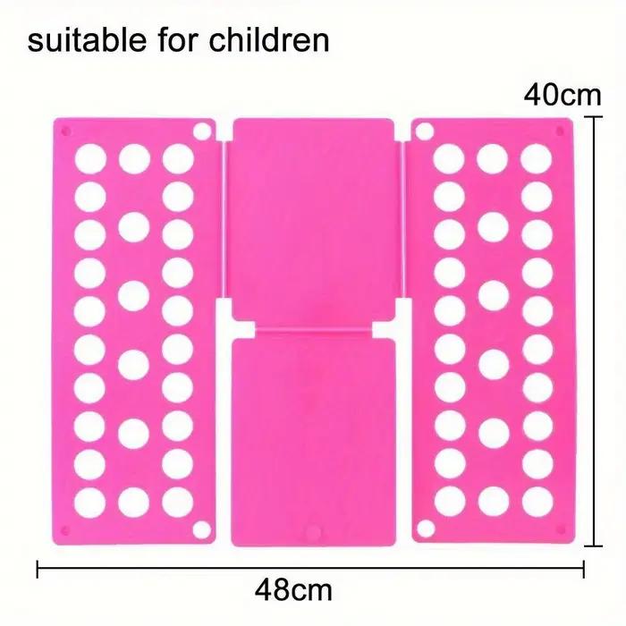 Planche de pliage rapide pour vêtements d'enfants, organiseur de t-shirts et pulls, gain de temps, r