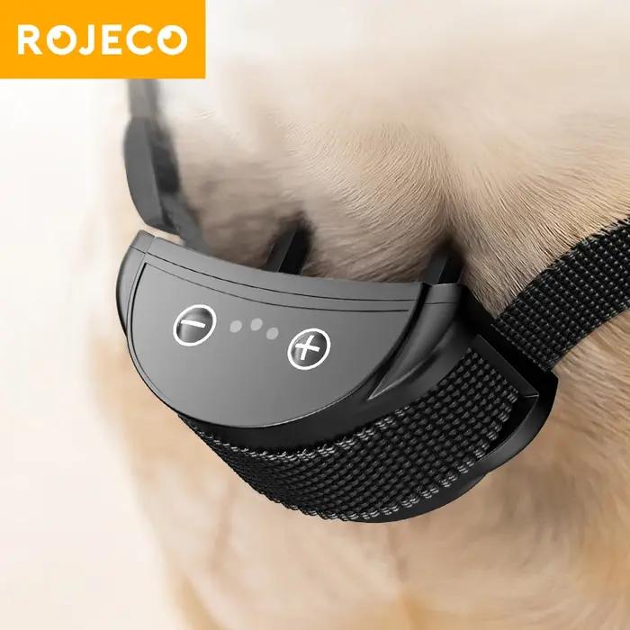 Collier Anti-Aboiement Électrique Pour Chien Collier Anti-Choc Rechargeable Formation Colliers De Contrôle Des Aboiements Pour Animaux Occasions Spéciales