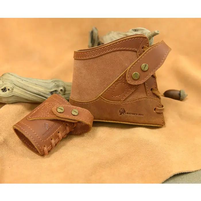 WAYNE'S DOG 1 ensemble cuir sans perceuse fusil pistolet harnais crosse recul Pad protecteur