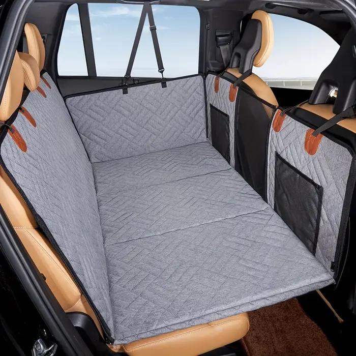 Housse de siège de chien housse de siège de voiture pour animaux de compagnie, housse de siège imperméable pour animaux de compagnie hamac anti-rayures antidérapant Durable doux housses de siège arriè