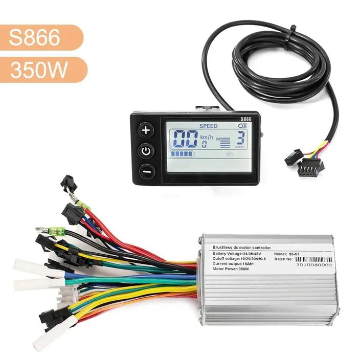 Contrôleur de Moteur Sans Balais Pour Vélo Électrique Haute Performance 250W 350W 500W Compatible 24V 36V 48V Occasions Spéciales