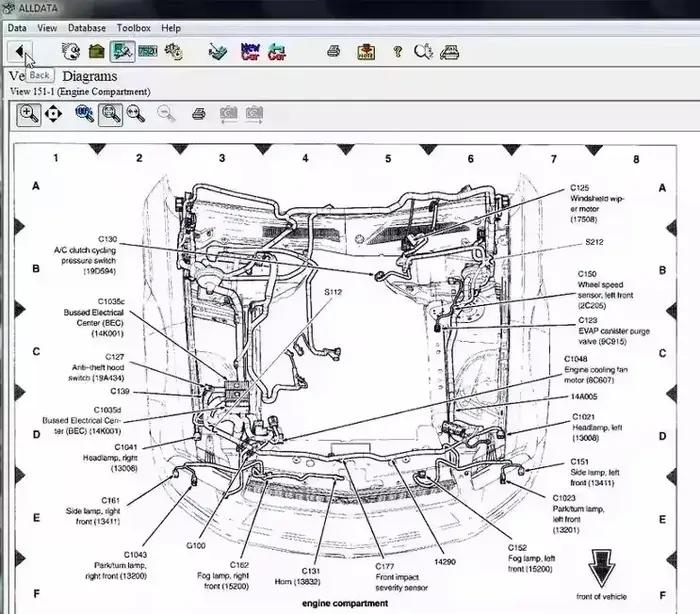 Logiciel de diagnostic automobile AllData 10.53 : Offre un support technique complet des données pour voitures et camions avec Wi-Fi