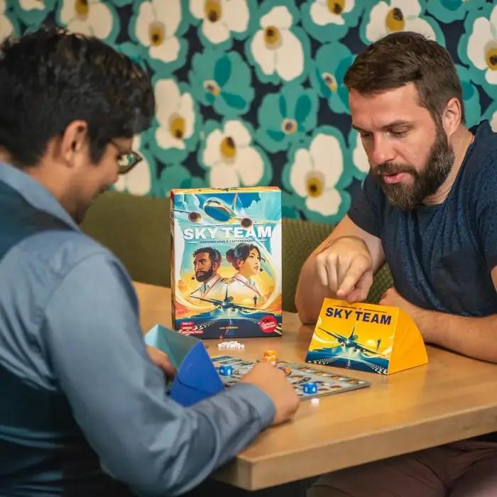 Sky Team, jeu de société, jeu coopératif, à partir de 10 ans, 2 joueurs | 20 minutes