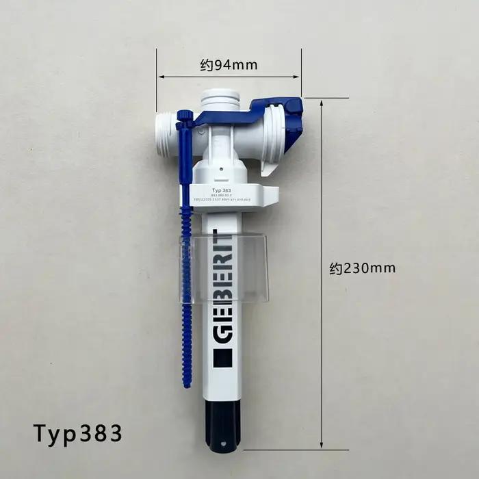 Vanne d'injection pour réservoir de toilettes GEBERIT TYP380, vanne d'admission pour réservoir de to