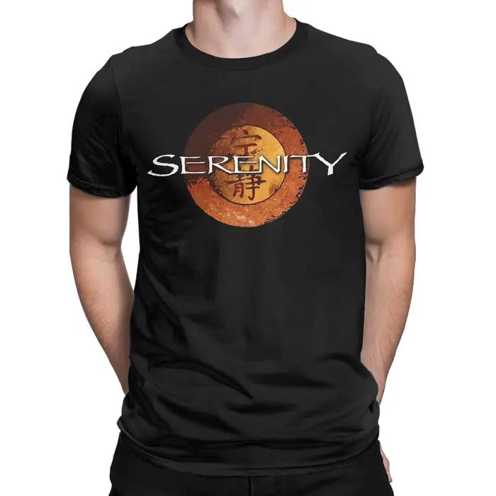 T-Shirt Firefly Serenity Vintage en pur coton pour hommes