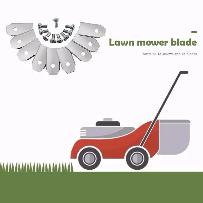 Lame de rechange pour tondeuse à gazon, pièce de coupe pour Husqvarna Automower/Gardena Robtiendra c