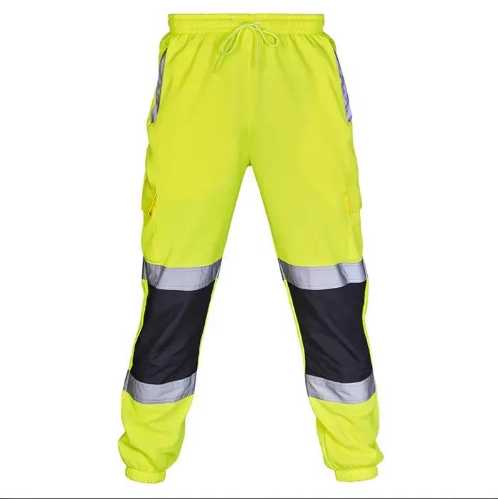 Pantalon réfléchissant sécurité 360° haute visibilité chasse nocturne jogging