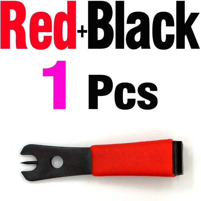 Ciseaux pour ligne de pêche à la mouche multifonctionnels acier inoxydable rouge bleu noir pour pêcheurs styles divers occassions de pêche