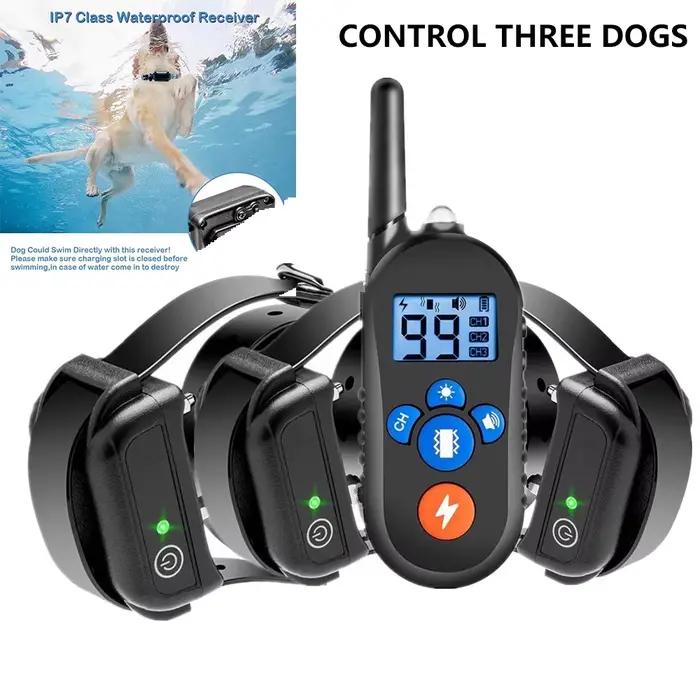 Collier d'entraînement électrique pour chien