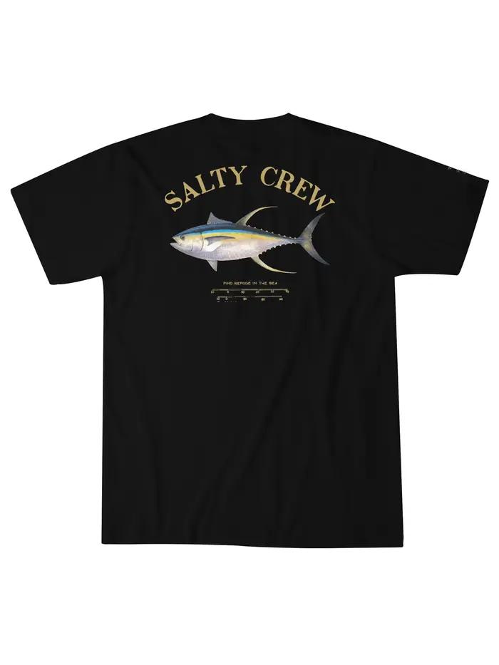 T-shirt cadeau pour pêcheur de thon à ailerons jaunes. T-shirts décontractés à manches courtes 100% coton