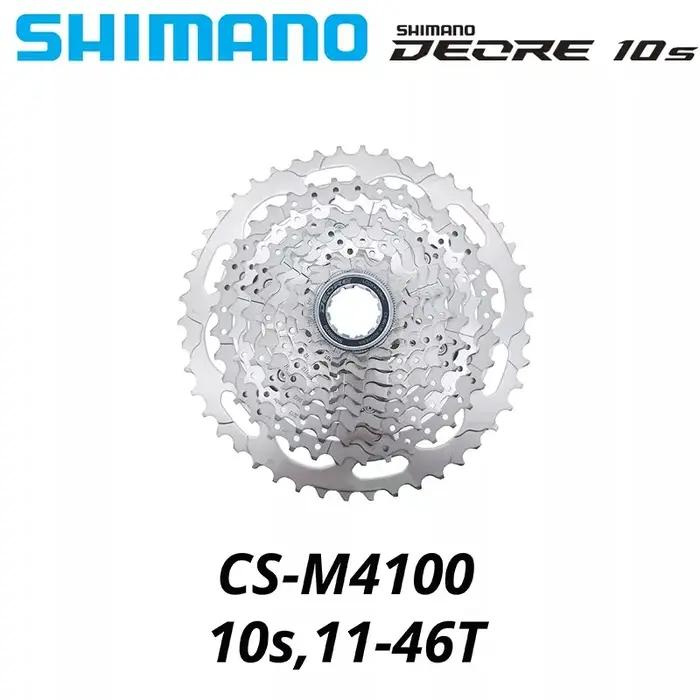 Shimano Deore 10 vitesses vélo Cassette M6000 M4100 HG50 CS-M4100 10S 10V SLX XT vtt vélo de montagn