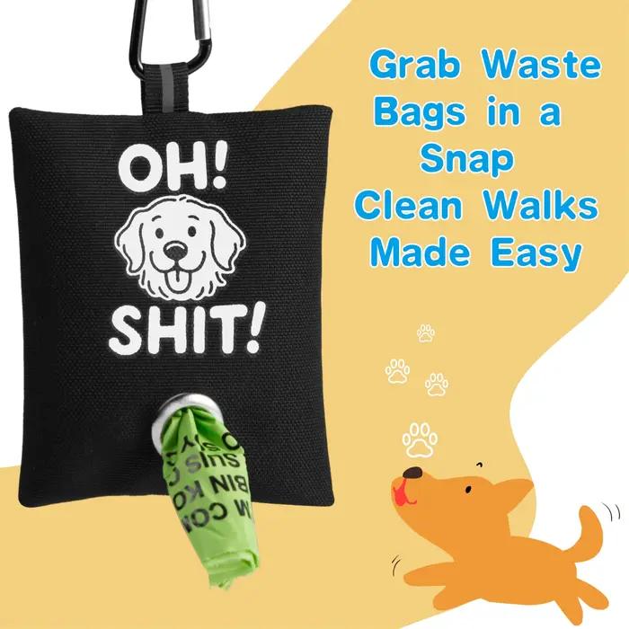 Support de sac de merde de chien drôle