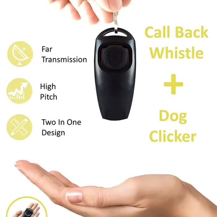 Sifflet professionnel pour chien entraînement efficace arrêter d'aboyer chasse rappel clicker pour chien obéissance animaux de compagnie occaions spéciales
