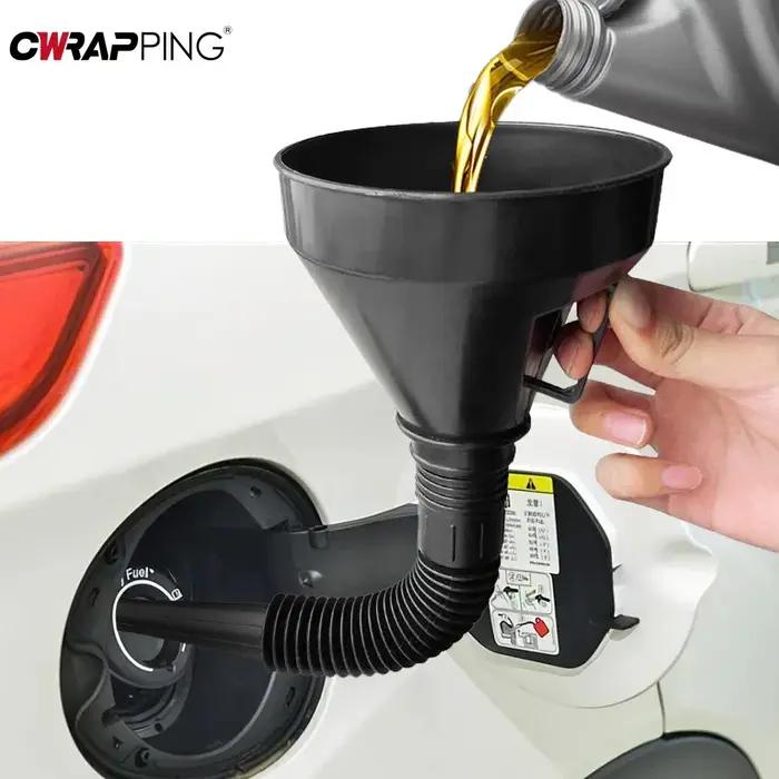 Entonnoir de ravitaillement de moteur avec filtre pour voiture, moto, camion, huile, jane, remplissa