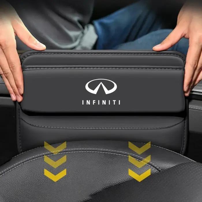 Boîte de rangement spéciale pour crevasse de siège de voiture, attrape-fente, accessoires intérieurs, adapté pour MF iti, Q50, QX70, Q60, Q30, QX60, G35